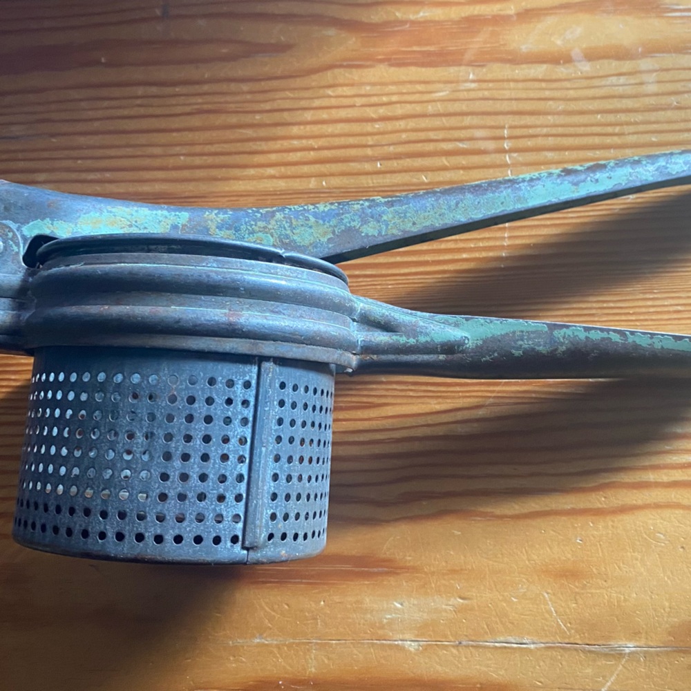 Antique Potato Ricer - Picture 3 of 4
